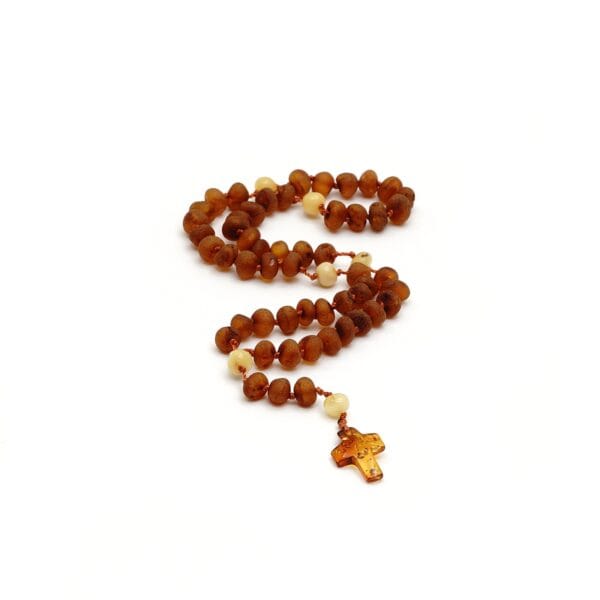 Natūralaus Baltijos gintaro rožančius