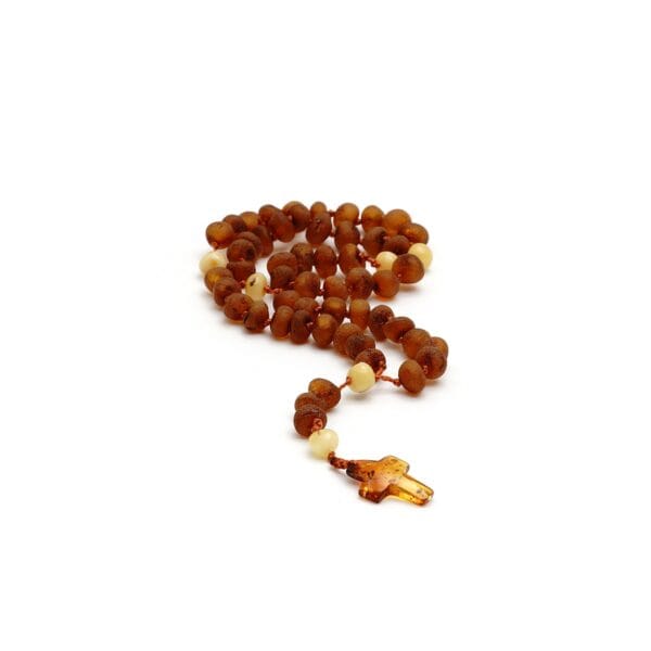 Natūralaus Baltijos gintaro rožančius