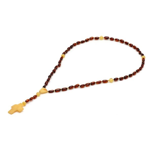 Natūralaus Baltijos gintaro rožančius