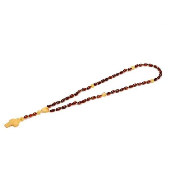 Natūralaus Baltijos gintaro rožančius