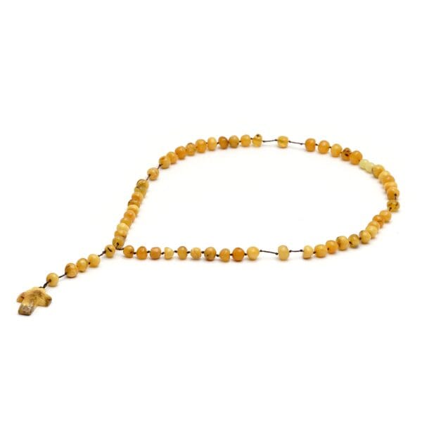 Natūralaus Baltijos gintaro rožančius