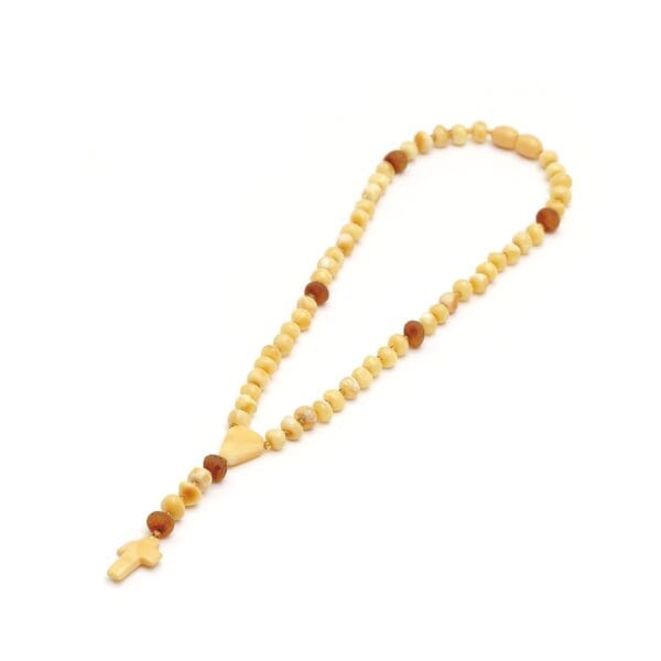 Natūralaus Baltijos gintaro rožančius