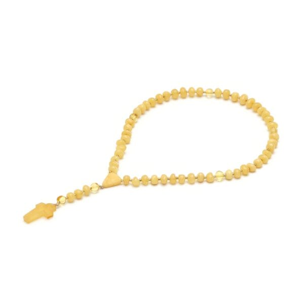 Natūralaus Baltijos gintaro rožančius